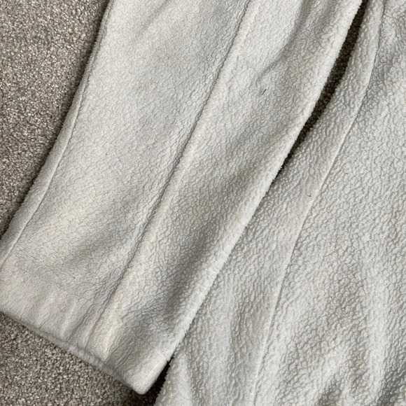 Columbia Sportswear Fleece Full Zip Up Jacket White Plush Pearl Size L - Picture 14 of 14